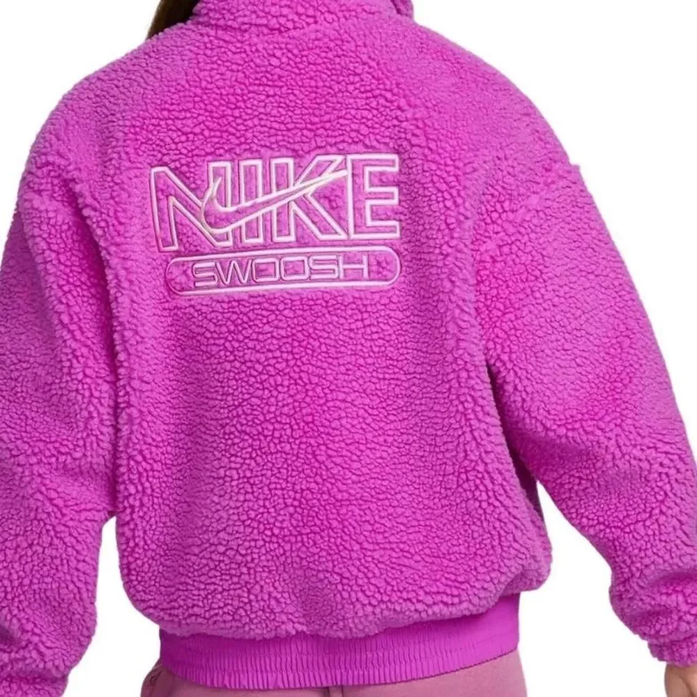 Nike Women's Purple and Pink Sweatshirt